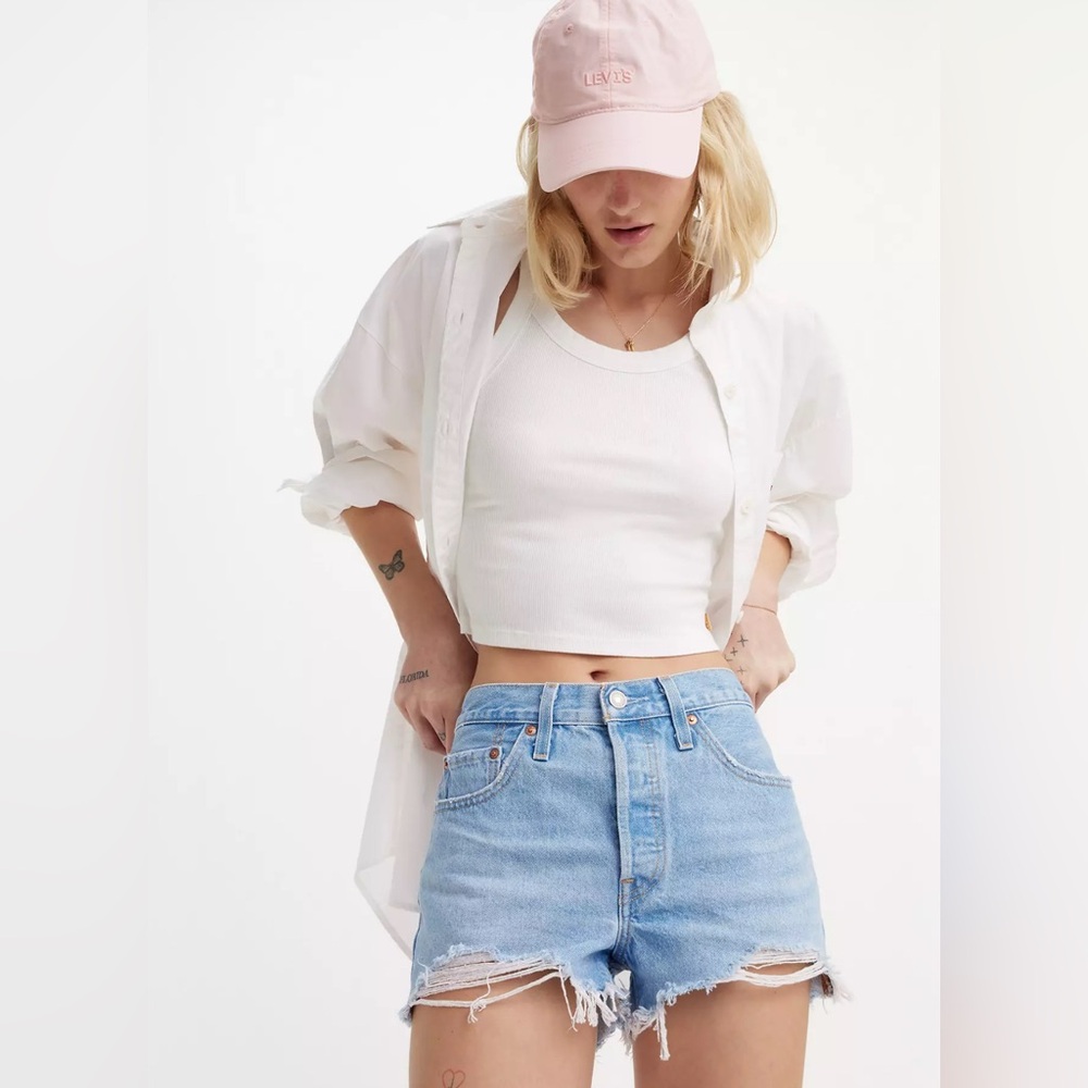 501® ORIGINAL FIT HIGH RISE WOMEN'S SHORTS